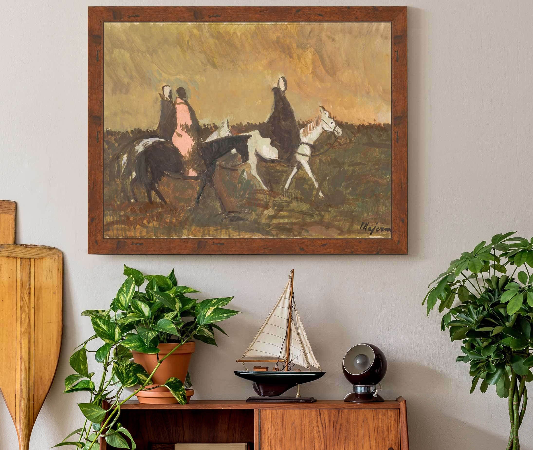 Three Riders by Cyprian Majernik