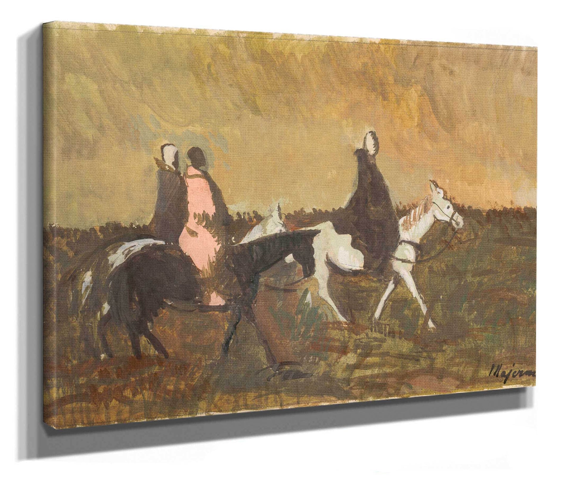 Three Riders by Cyprian Majernik