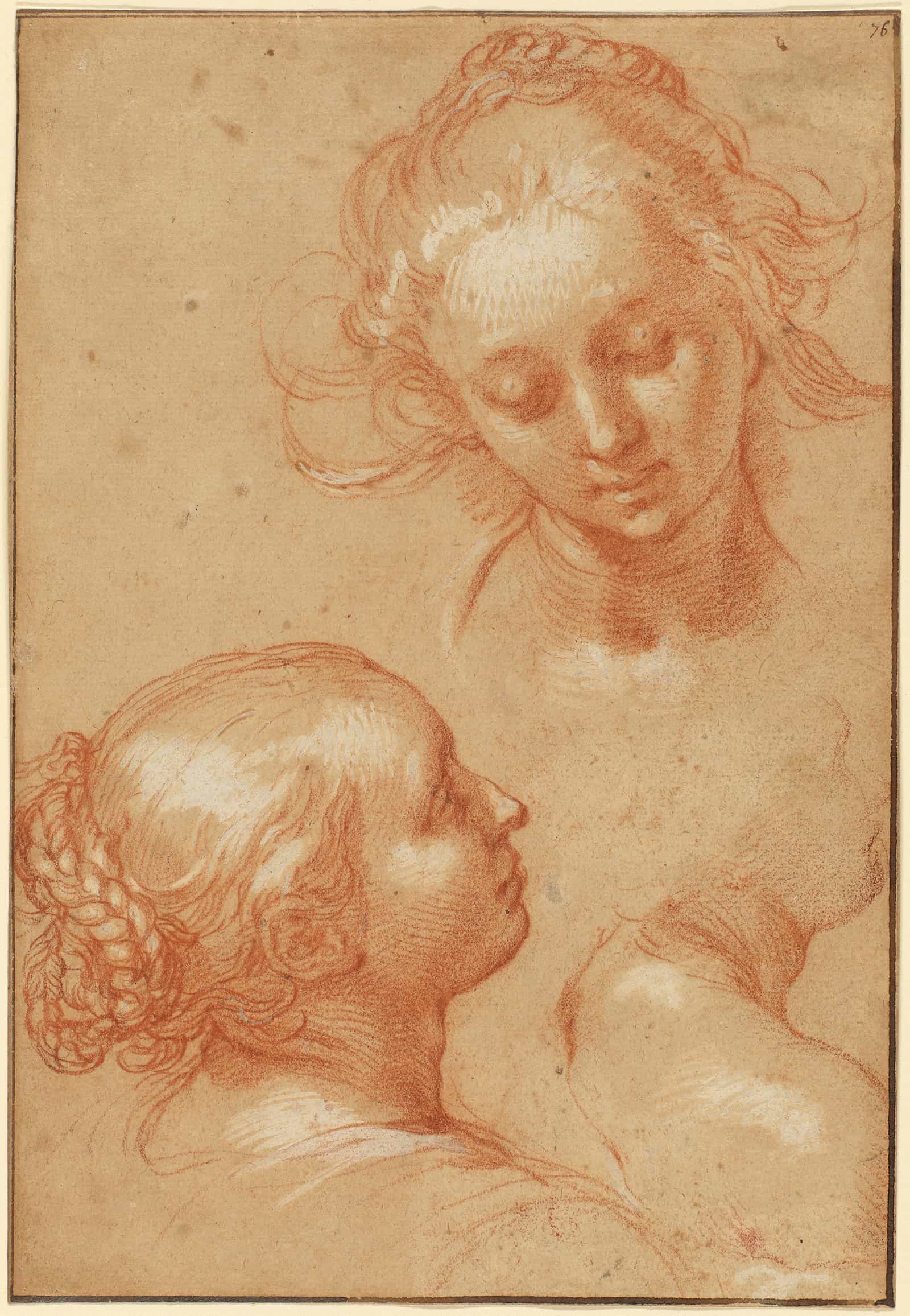 Three Studies Of Women S by Abraham Bloemaert
