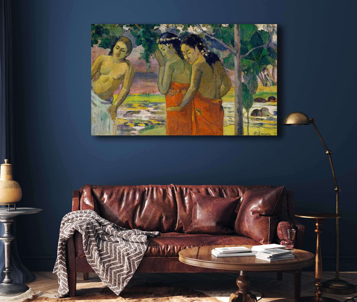 Three Tahitian Women by Paul Gauguin