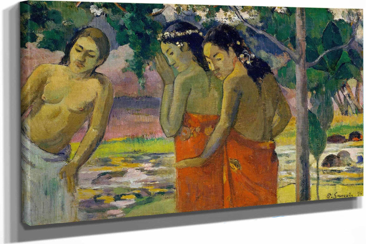 Three Tahitian Women by Paul Gauguin