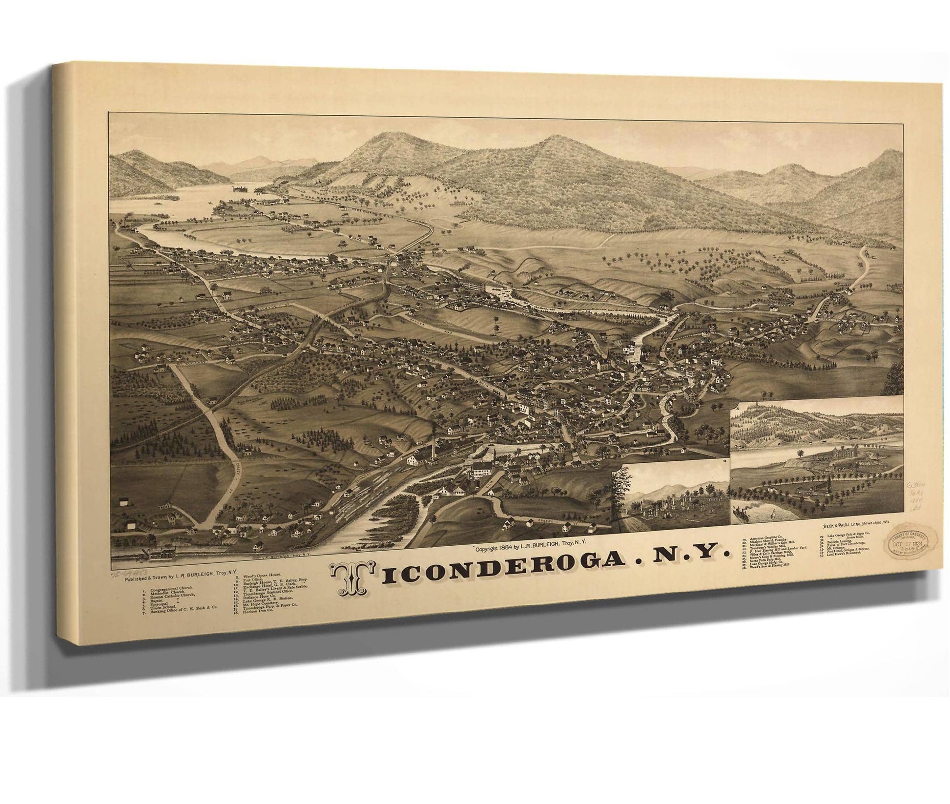 Ticonderoga Ny  State Of New York