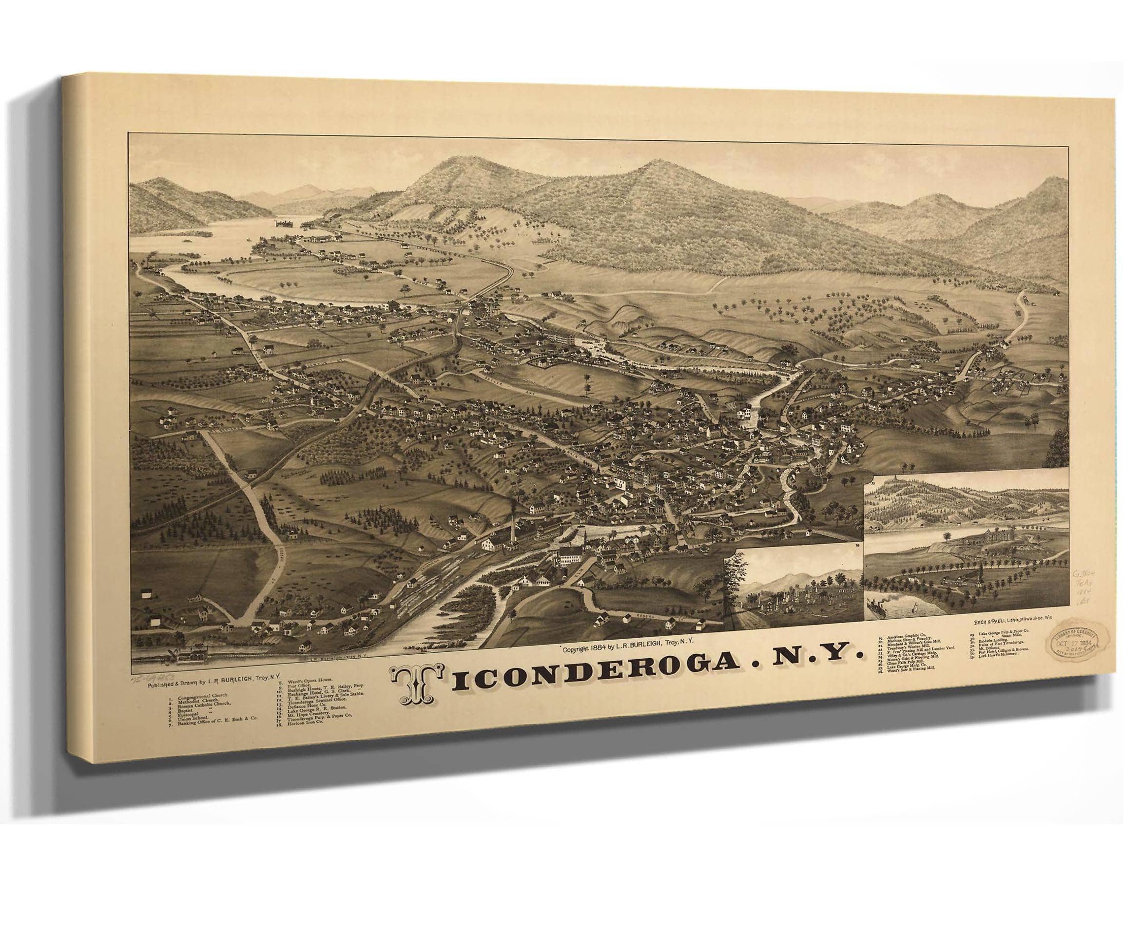 Ticonderoga Ny  State Of New York