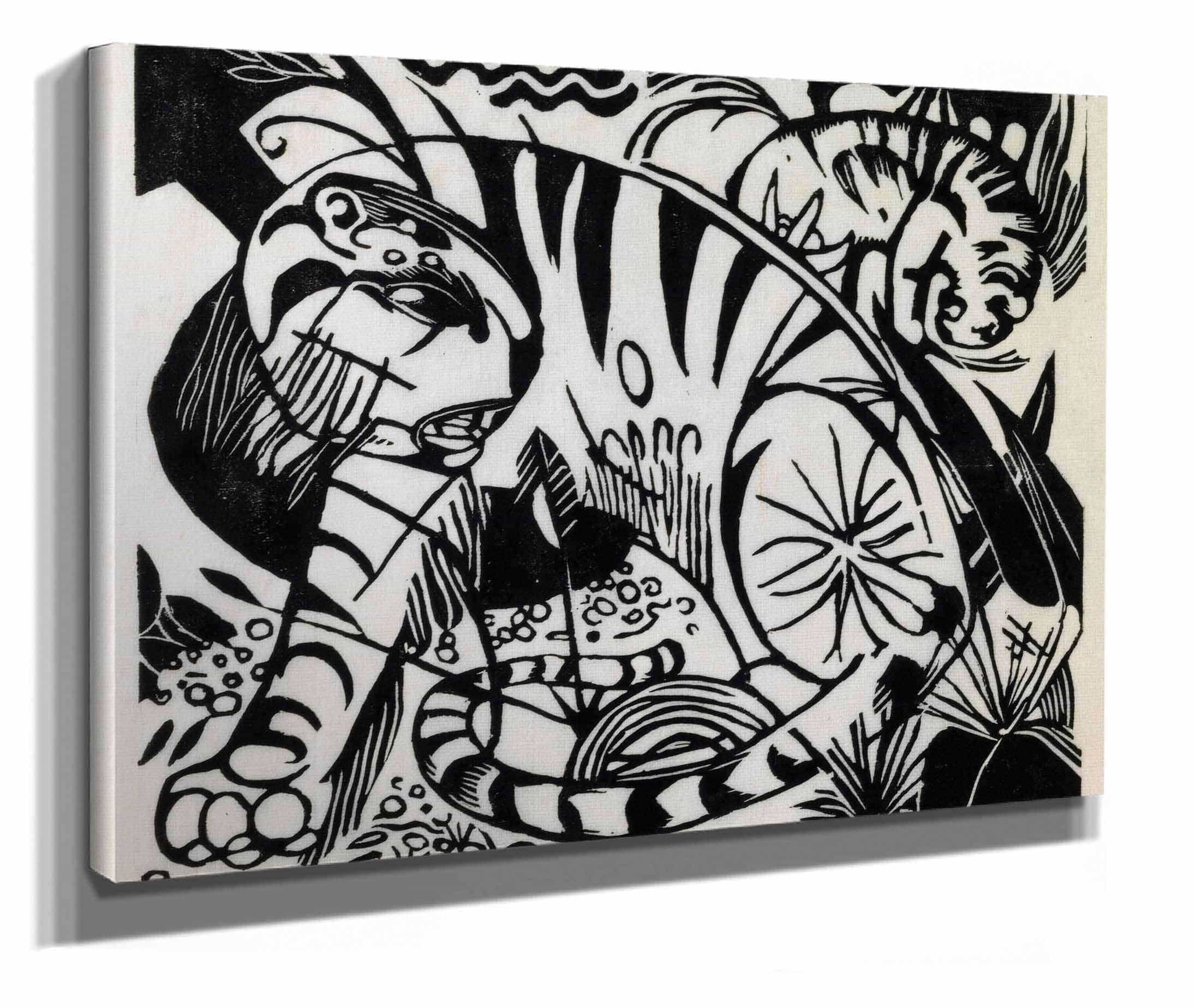 Tiger  by Franz Marc