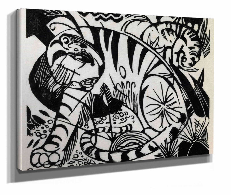 Tiger  by Franz Marc