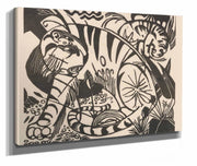 Tiger  by Franz Marc