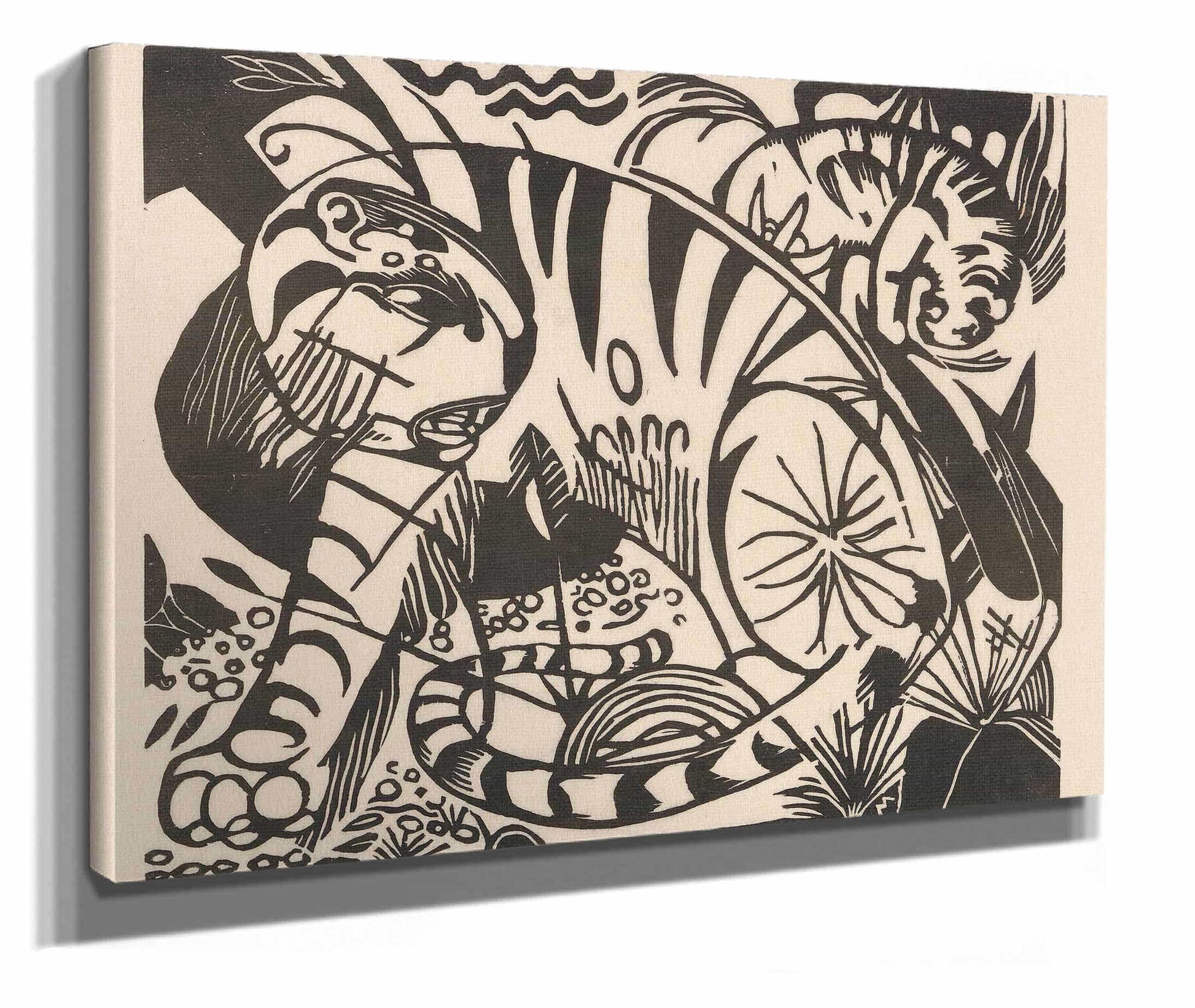 Tiger  by Franz Marc