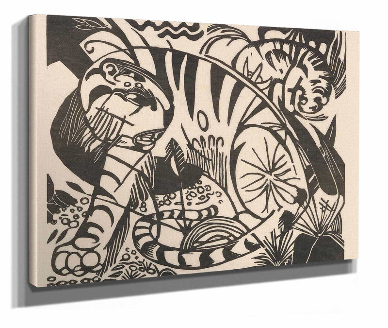 Tiger  by Franz Marc