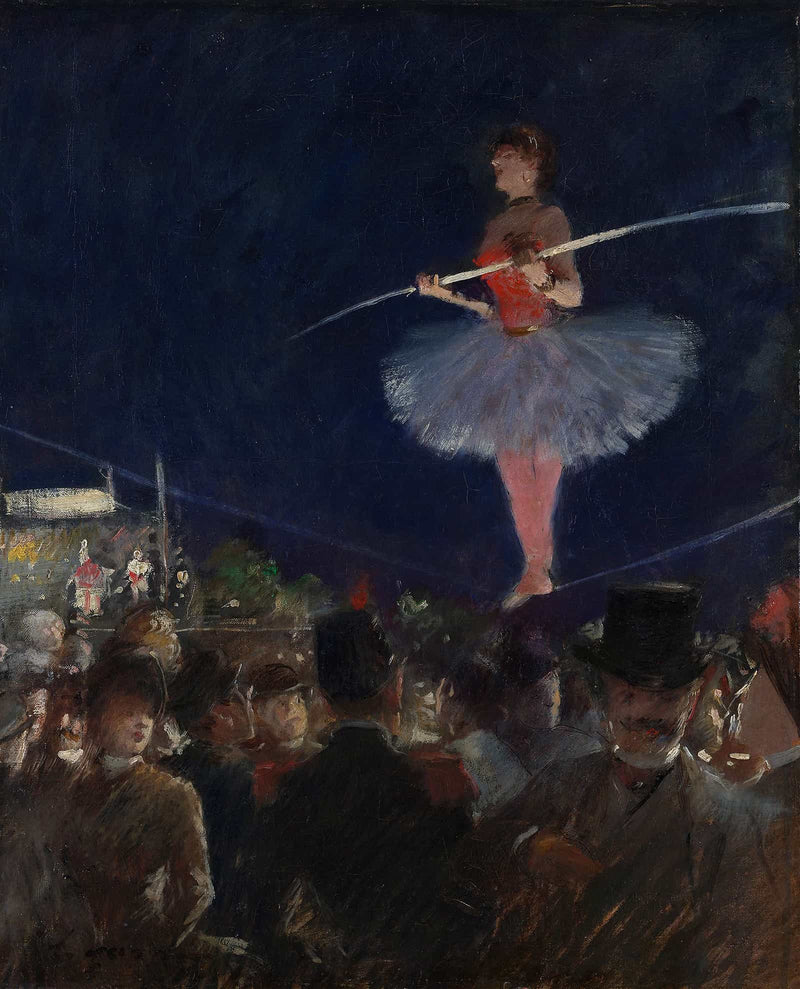 Tight Rope Walker by Jean Louis Forain