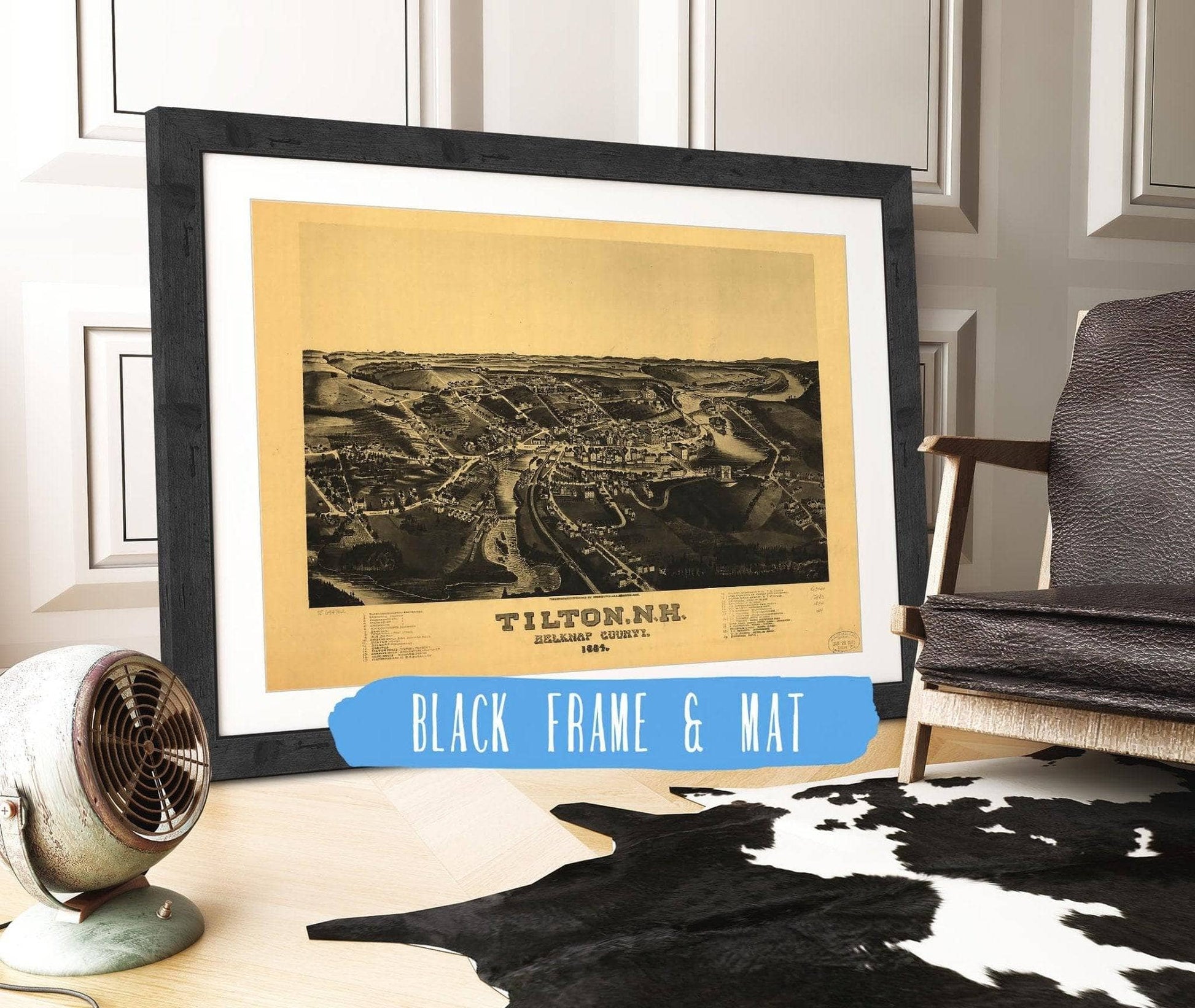 Tilton Nh Belknap County 1884 State of New Hampshire