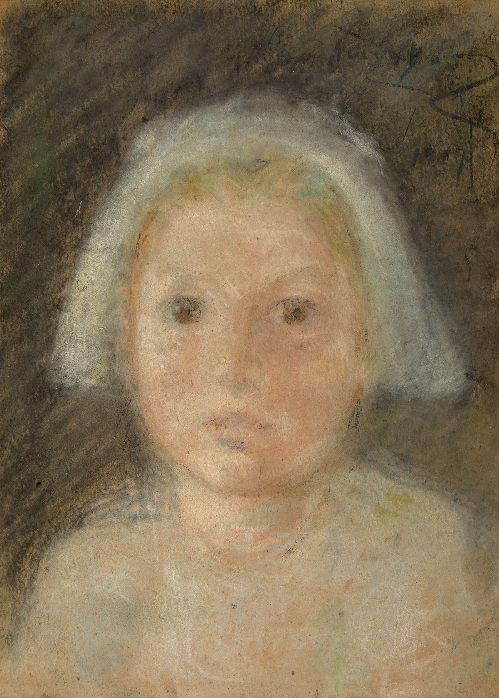 Tiny White Cap by Alice Pike Barney