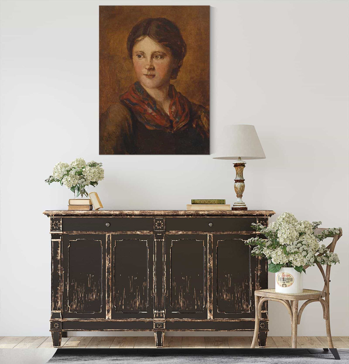 Tiroler Dirndl by Franz Von Defregger