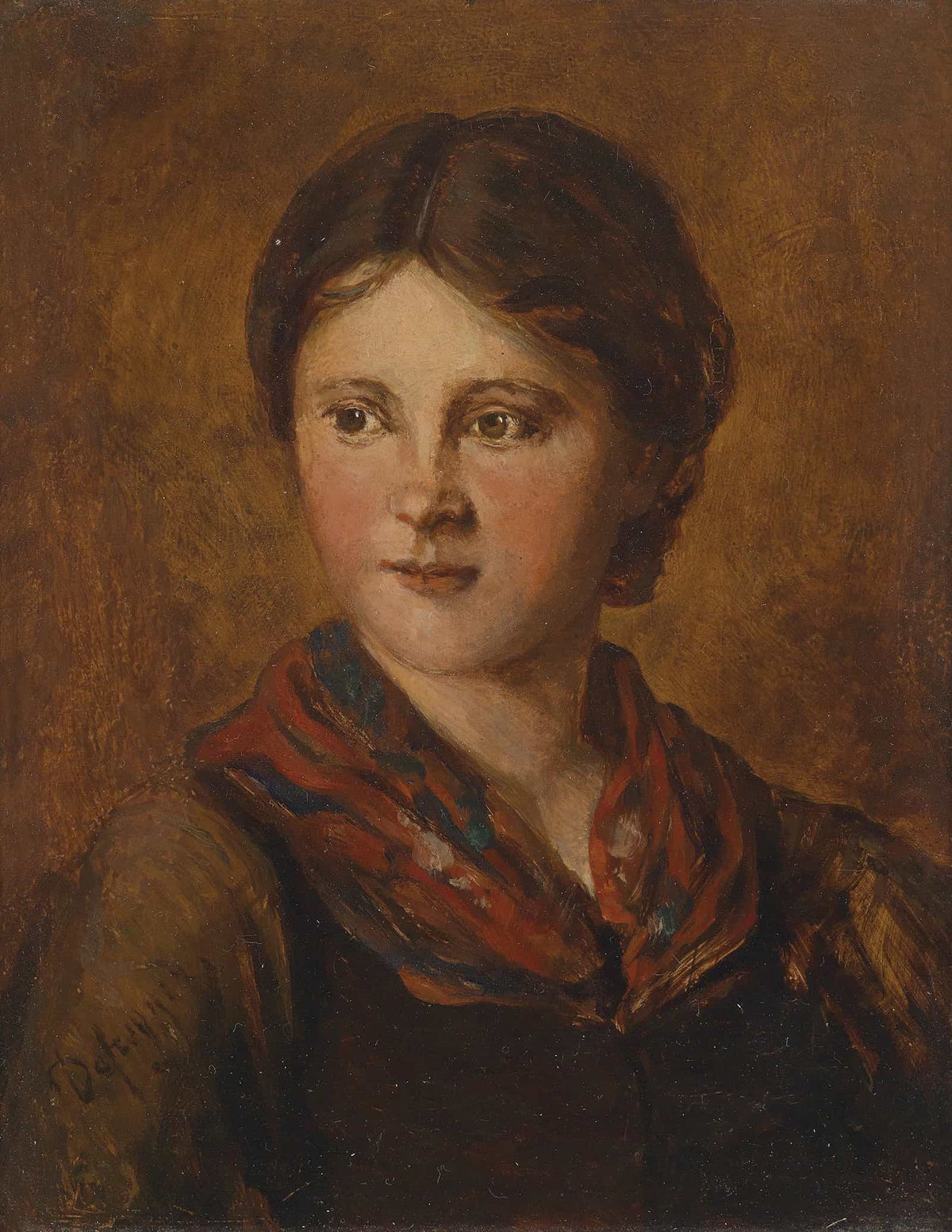 Tiroler Dirndl by Franz Von Defregger