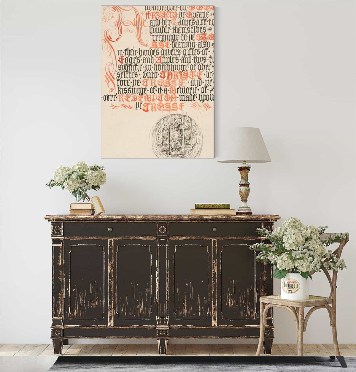 Title Page Design Scribners Magazine by Edwin Austin Abbey