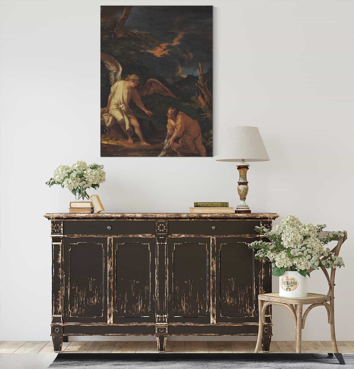 Tobias And The Angel by Salvator Rosa