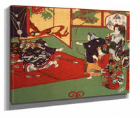 Tokugawa Ietsuga Playing At Archery by Tsukioka Yoshitoshi