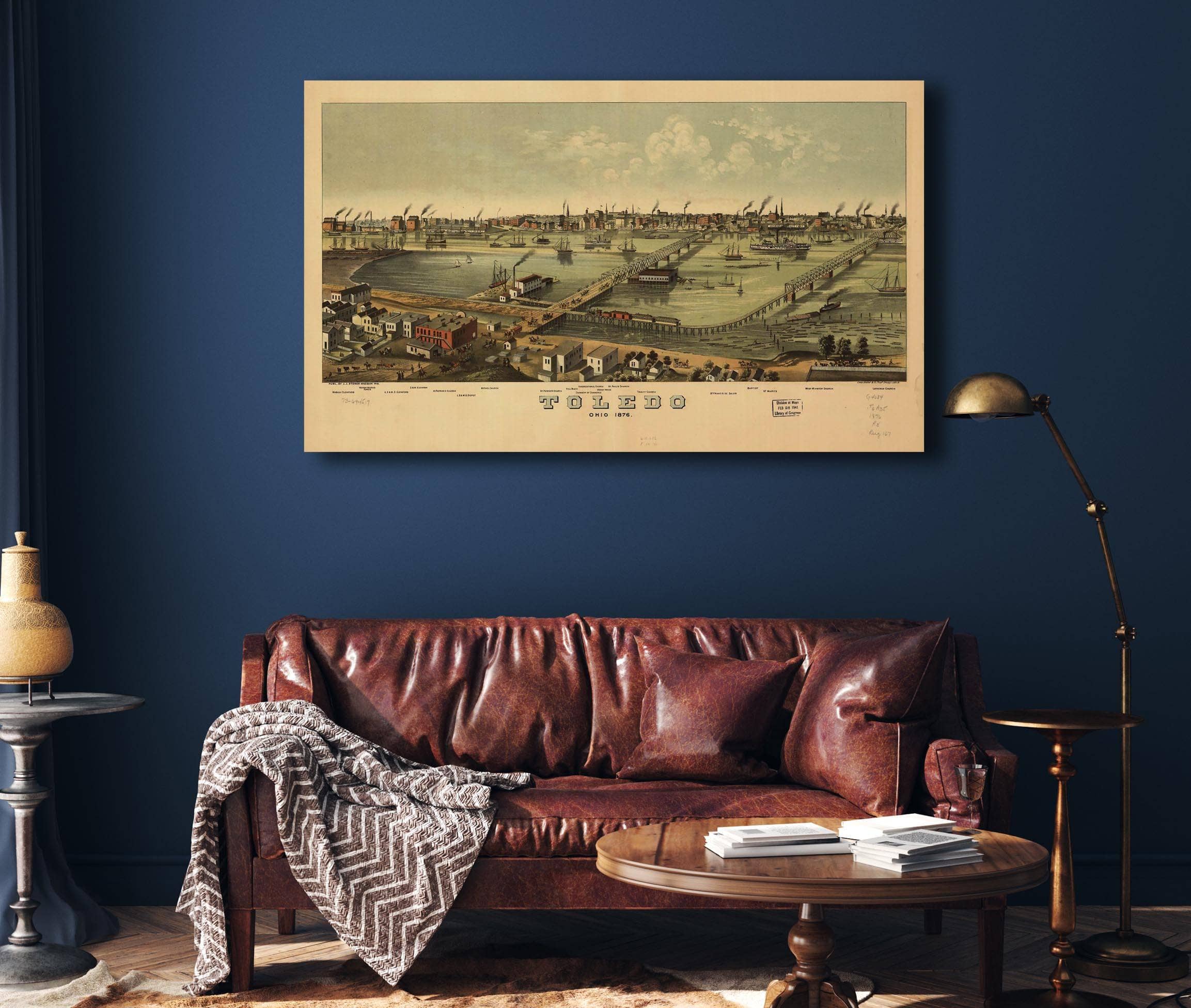 Toledo Ohio 1876  State Of Ohio