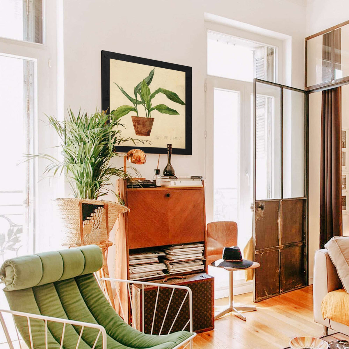 Topfpflanze Schulerarbeit by Egon Schiele