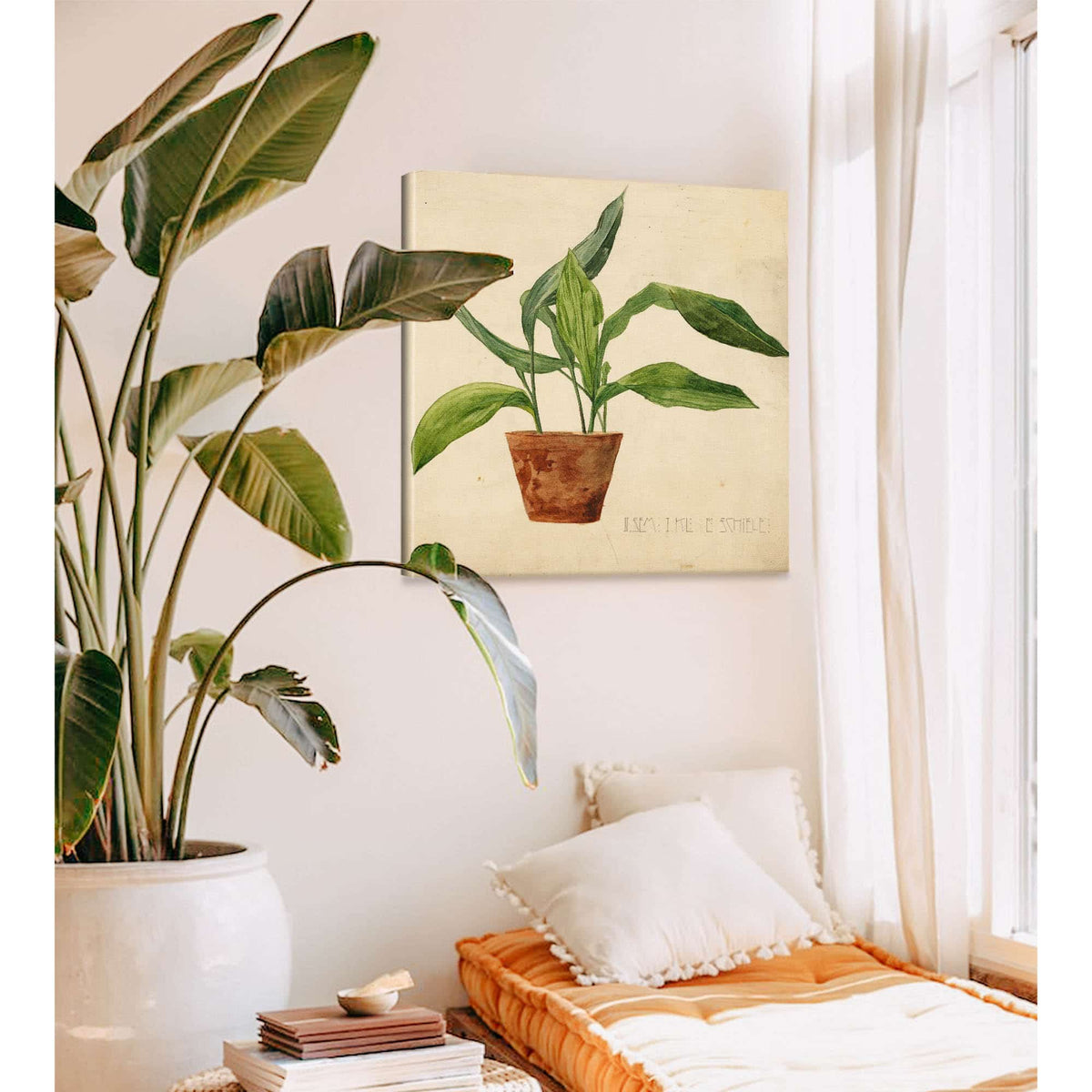 Topfpflanze Schulerarbeit by Egon Schiele