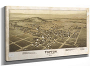 Topton Berks County Pennsylvania 1893  State Of Pennsylvania