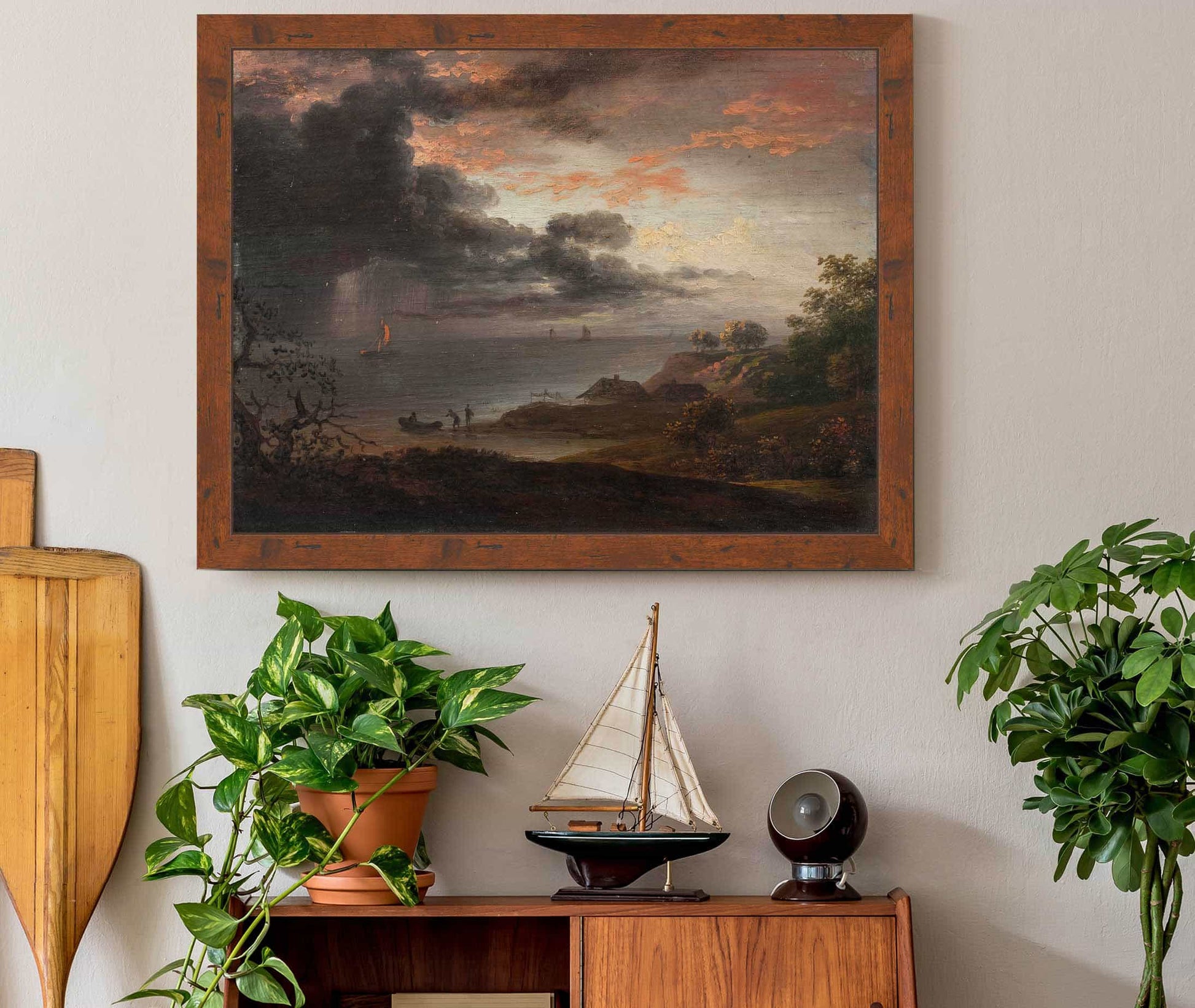 Tordenregn Nedstyrtende I Havet by Jens Juel