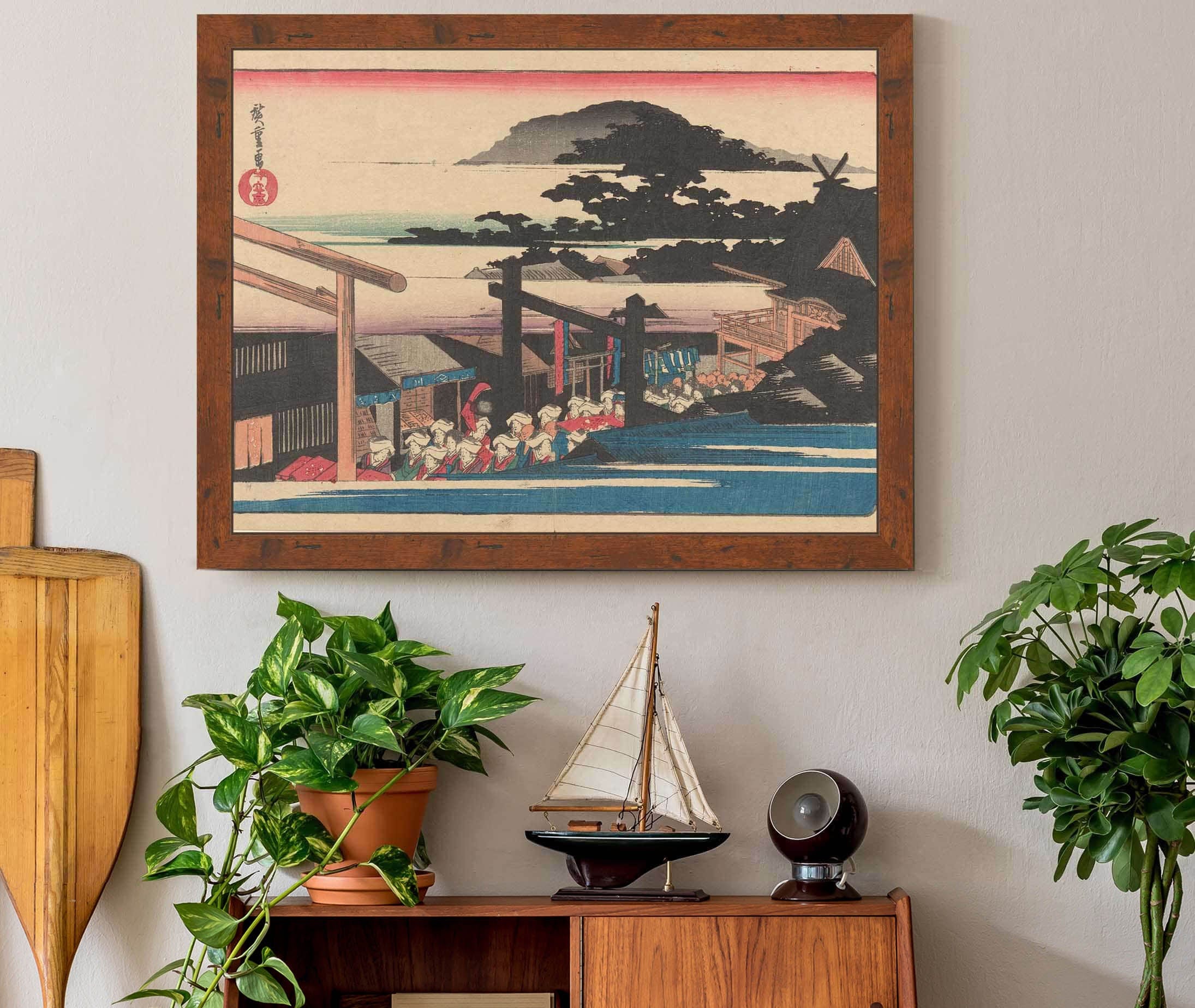 Toto Meisho Shiba Shimei by Ando Hiroshige
