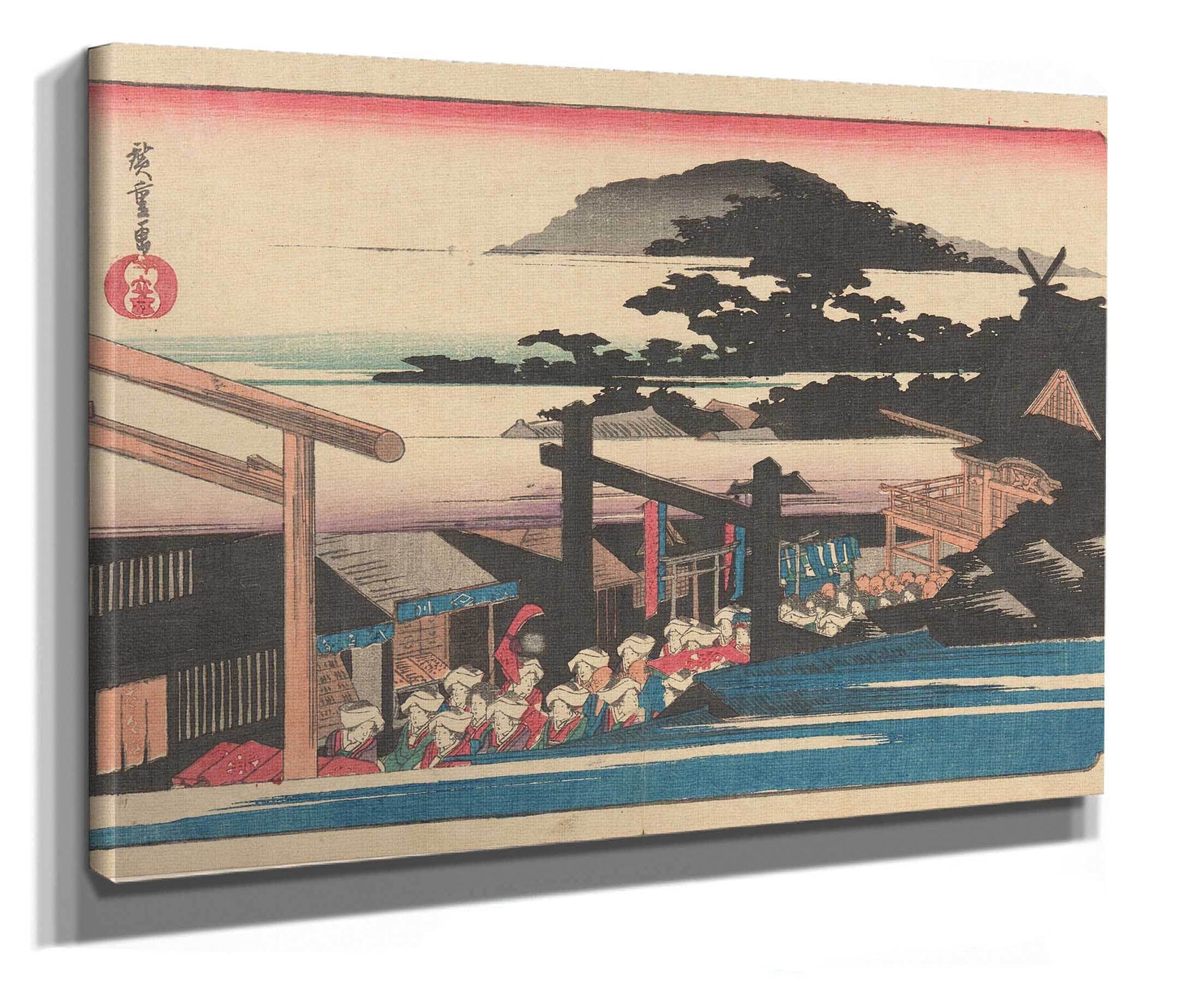 Toto Meisho Shiba Shimei by Ando Hiroshige