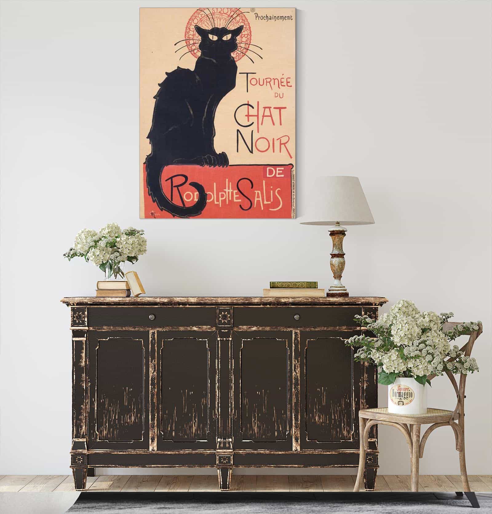 Tournee Du Chat Noir by Theophile Alexandre Steinlen