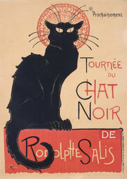 Tournee Du Chat Noir by Theophile Alexandre Steinlen