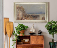 Tours Sunset Looking Backwards Between And by Joseph Mallord William Turner