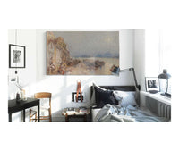 Tours Sunset Looking Backwards Between And by Joseph Mallord William Turner