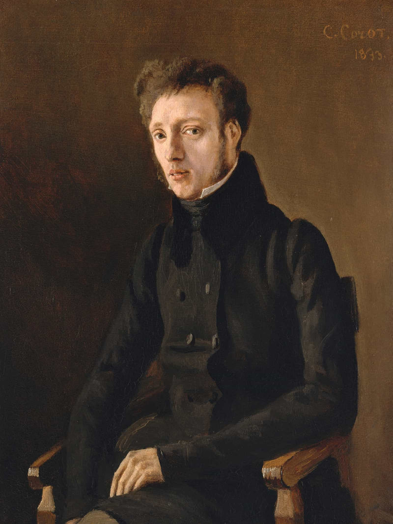 Toussaint Lemaistre   by Jean Baptiste Camille Corot