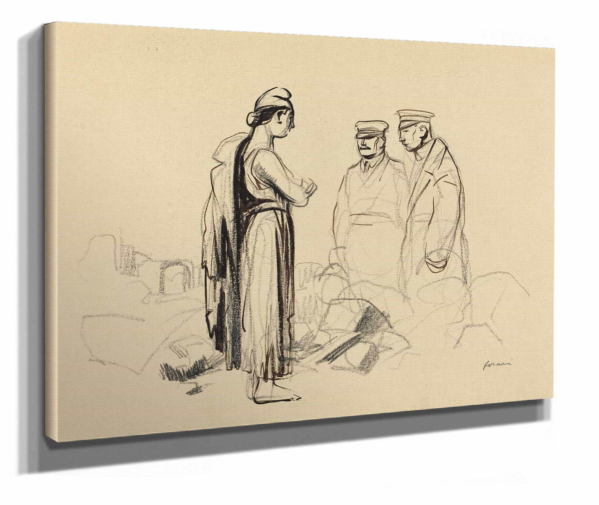 Toward Peace Ii by Jean Louis Forain