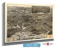 Town Of Hingham Plymouth County Mass 1885 State of Massachusetts