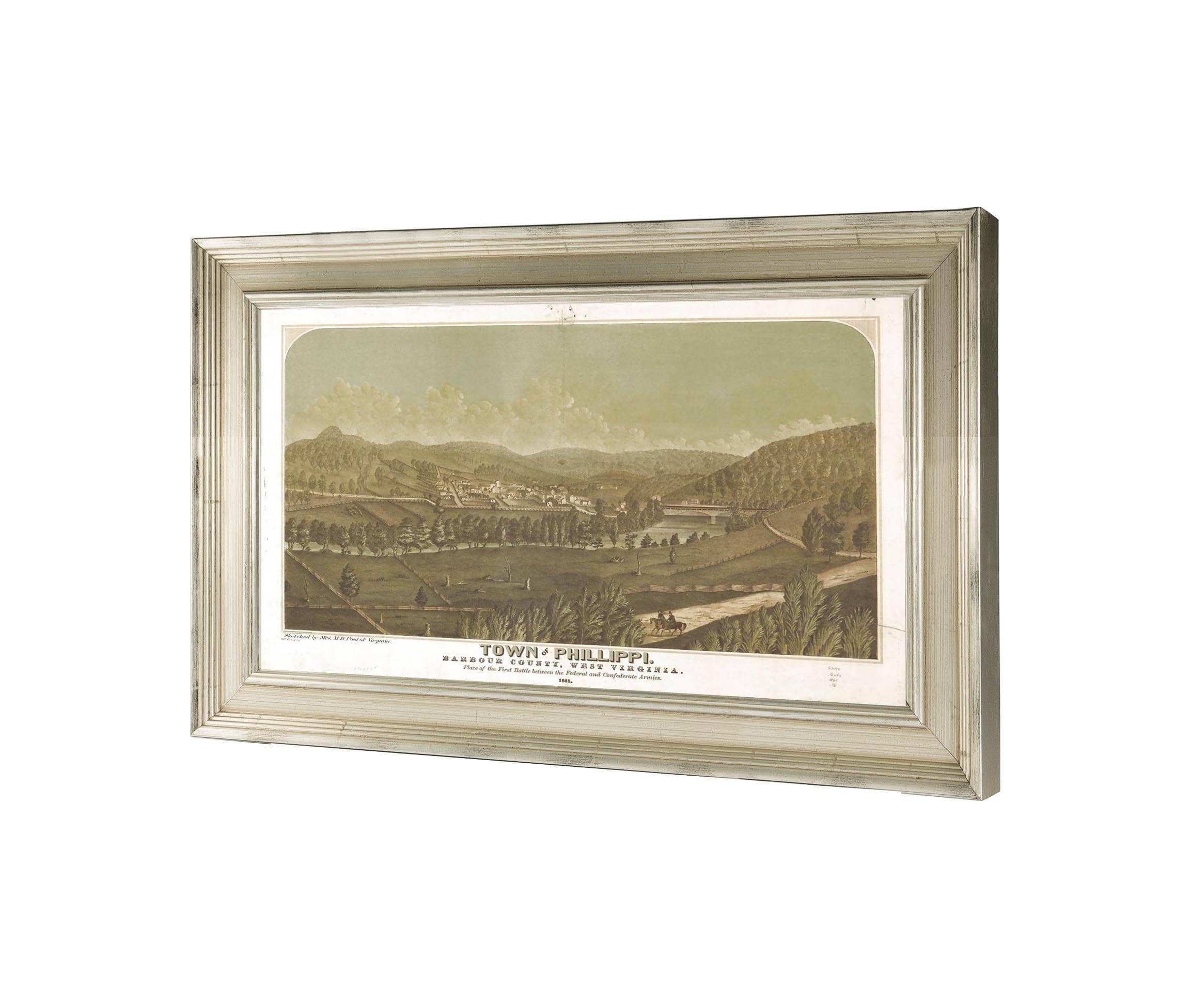 Town Of Phillippi Barbour County West Virginia 1861  State Of West Virginia