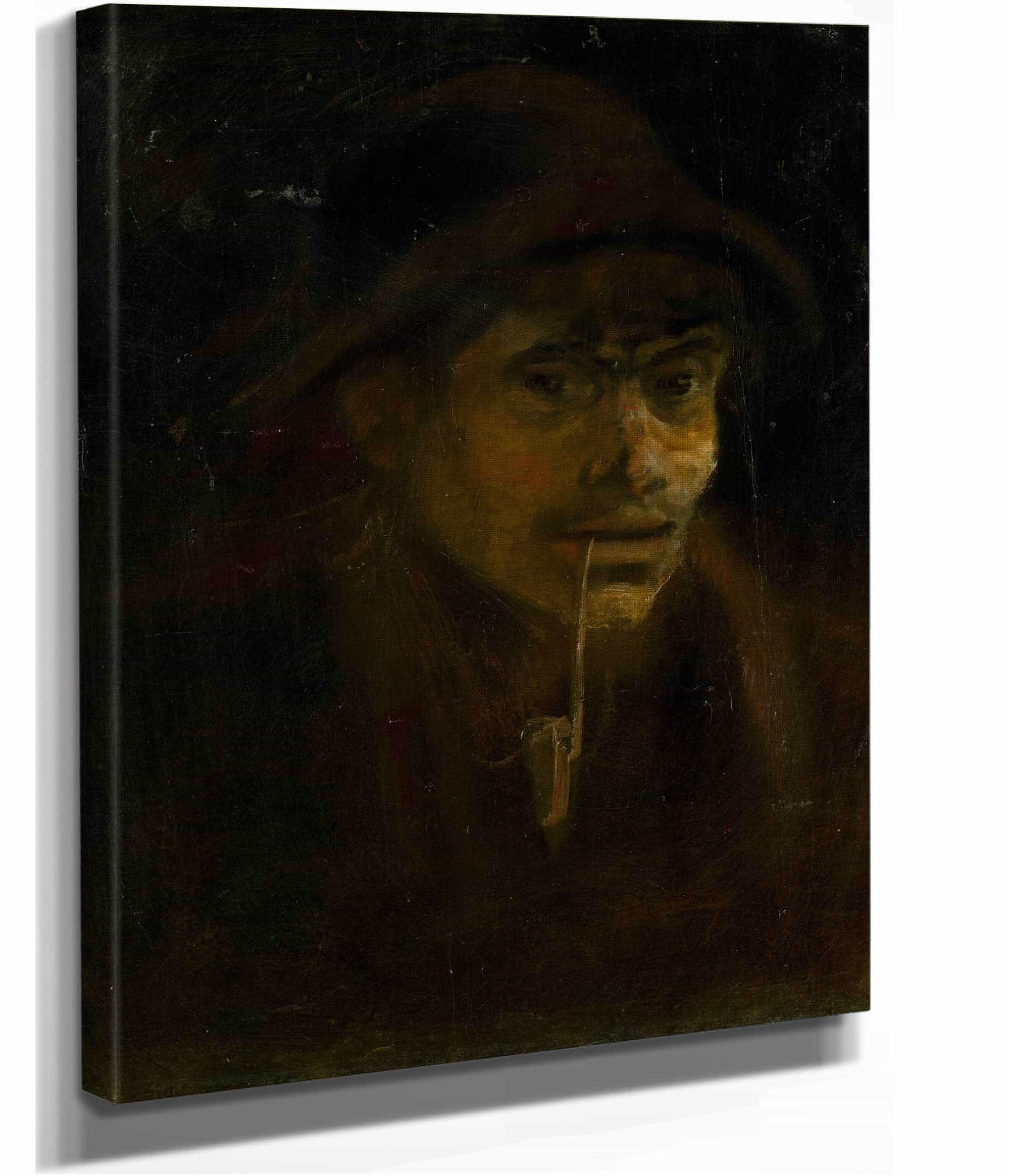 Tramp With A Pipe   by Ladislav Mednyanszky