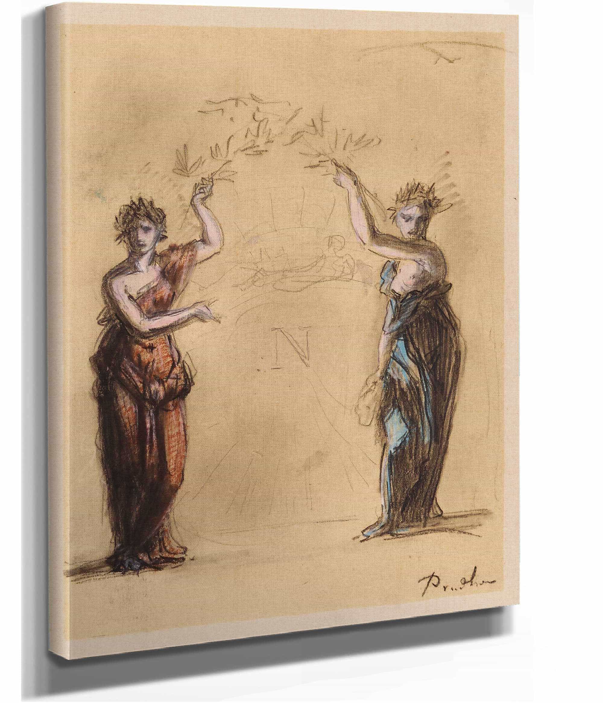 Transparent Execute Pour Lhotel De Ville De Paris by Pierre Paul Prudhon