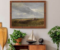 Travellers In A Landscape by David Cox