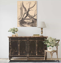 Tree Trunks by Thomas Cole