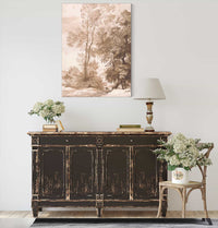 Trees And Deer by John Constable