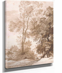Trees And Deer by John Constable