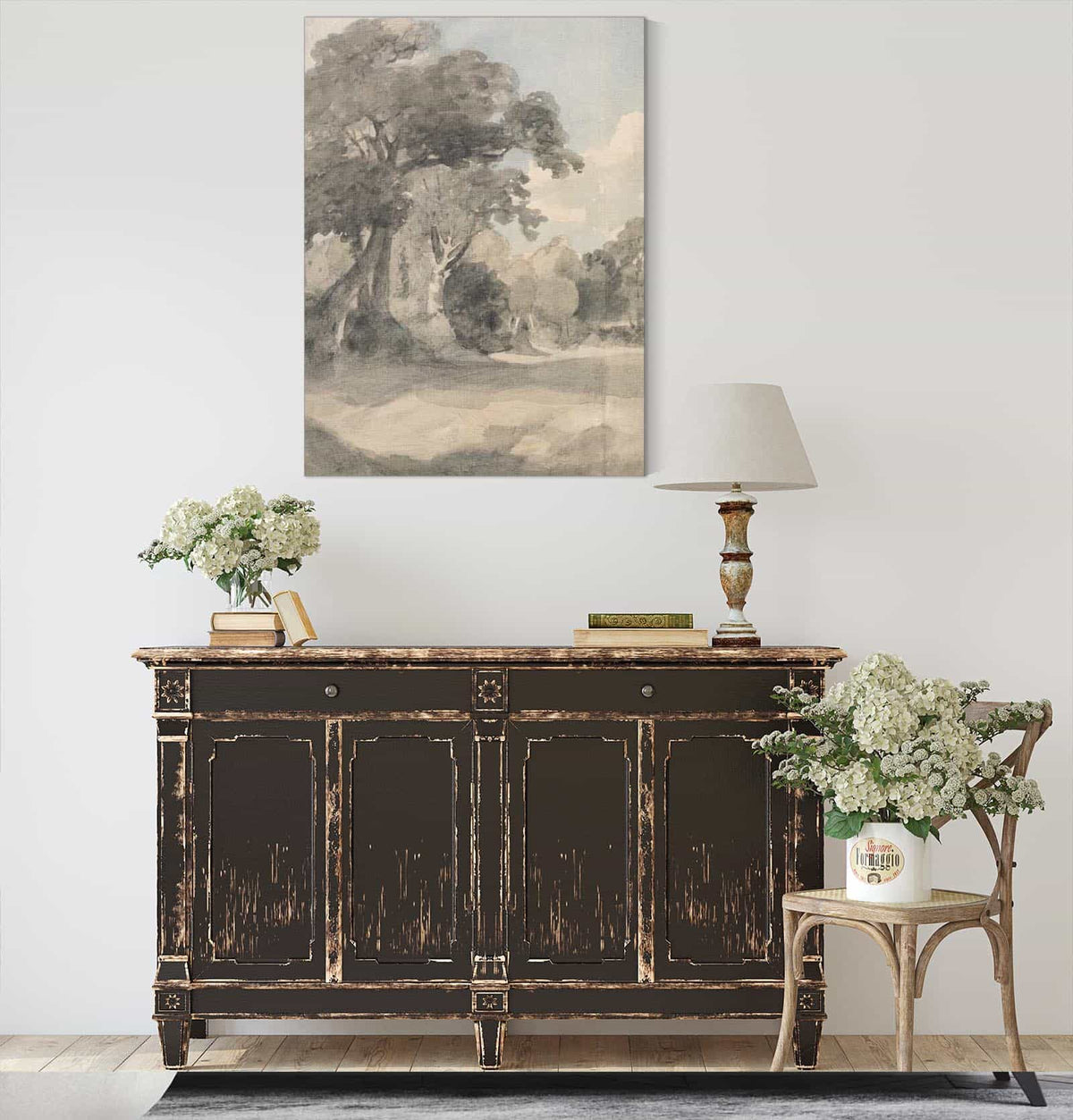 Trees In A Meadow by John Constable