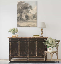 Trees In A Meadow by John Constable