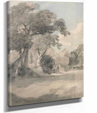 Trees In A Meadow by John Constable