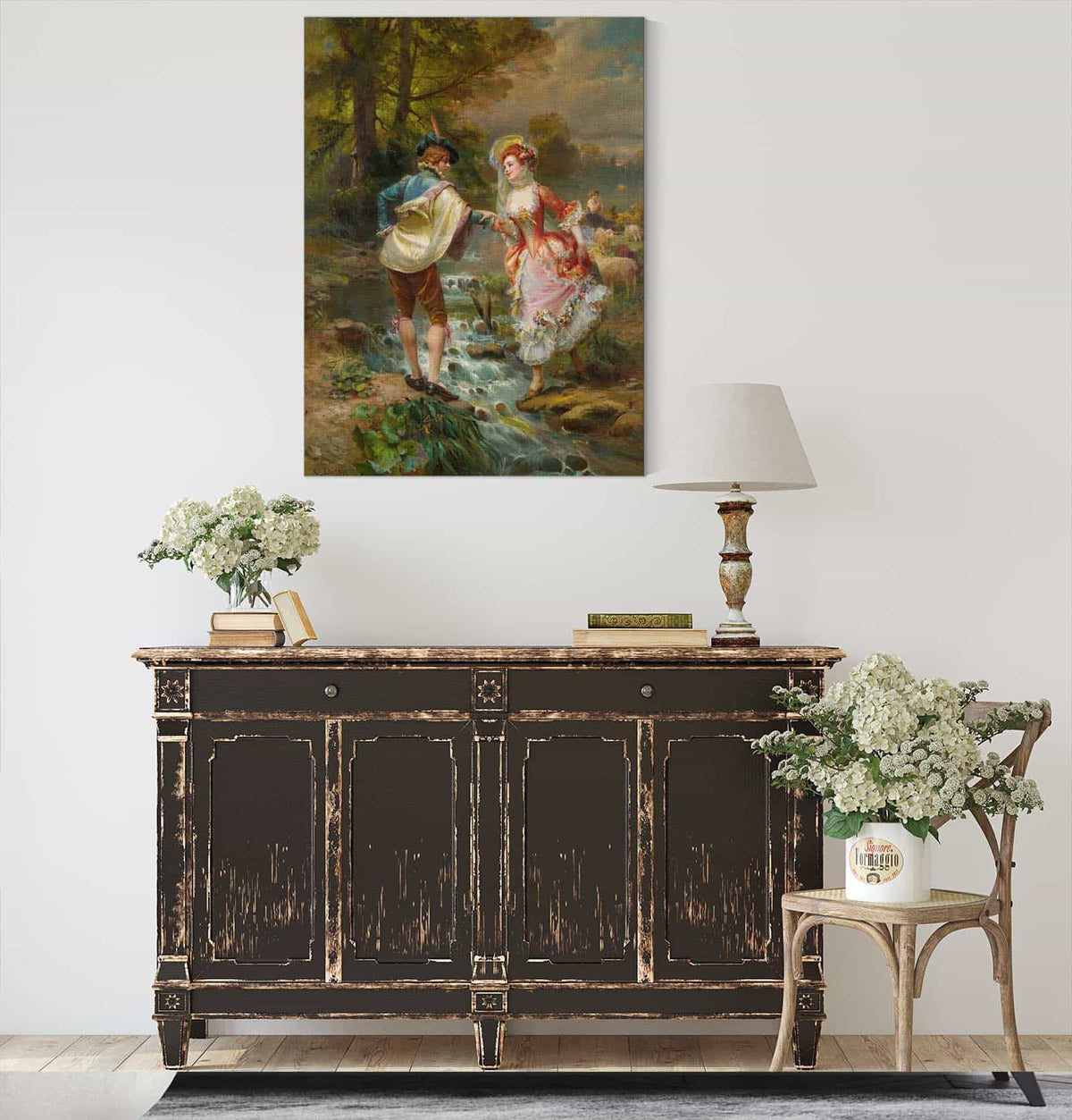 Tres Galant by Cesare Auguste Detti