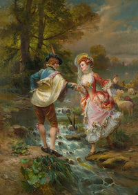 Tres Galant by Cesare Auguste Detti