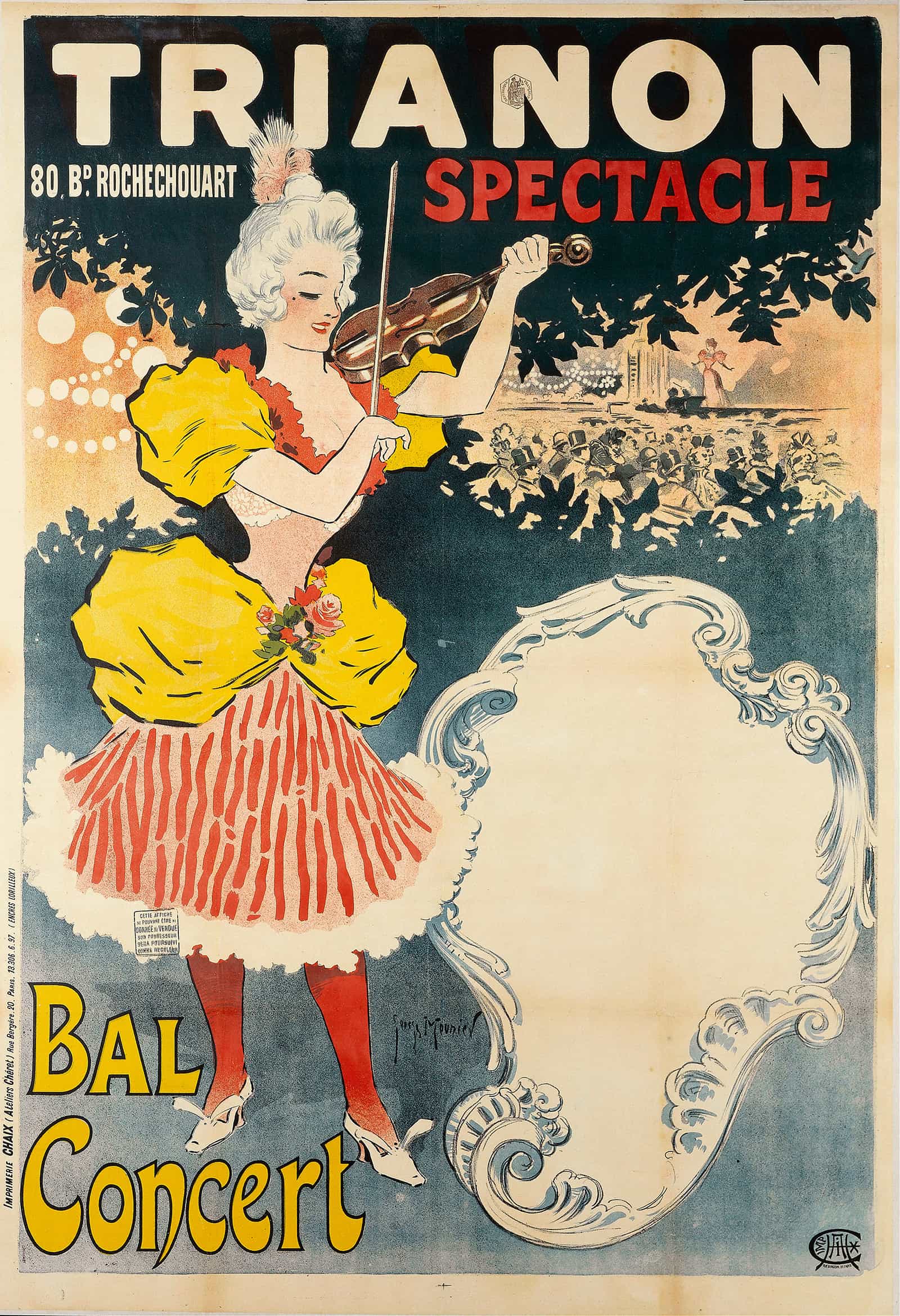 Trianon Bd Rochechouart Spectacle Bal Concert by Georges Meunier
