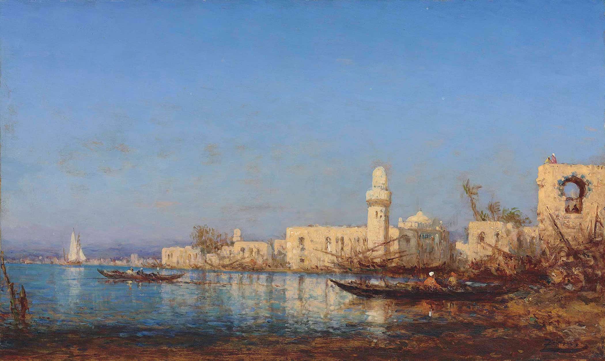 Tripoli Dafrique by Felix Ziem