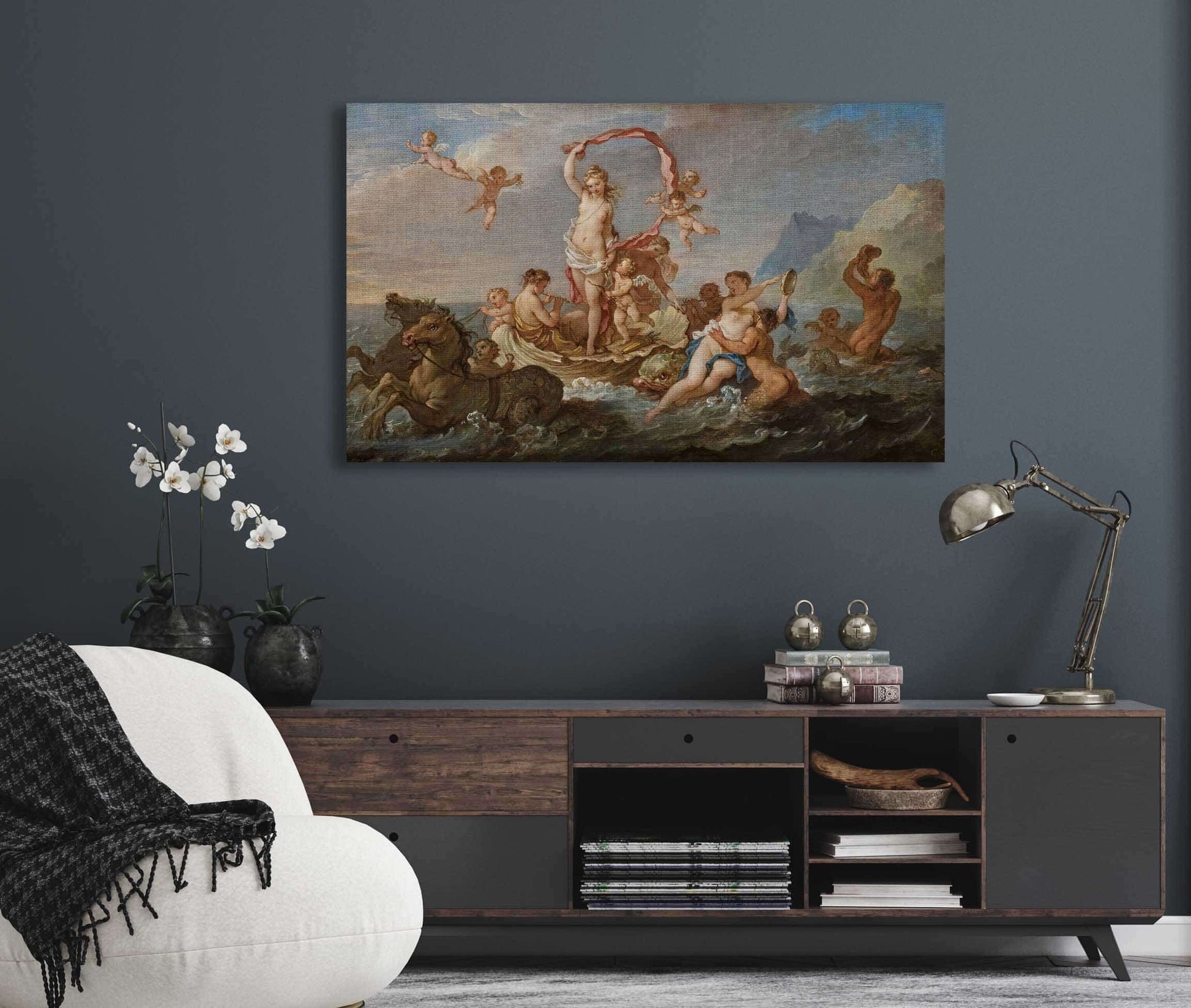 Triumph Of Amphitrite by Charles Joseph Natoire