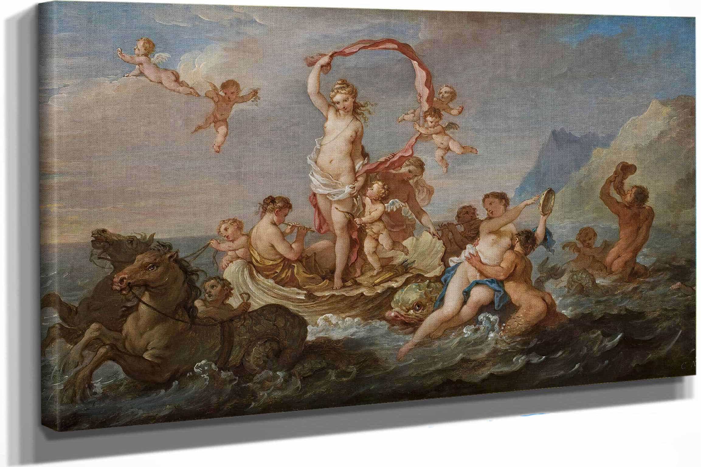 Triumph Of Amphitrite by Charles Joseph Natoire